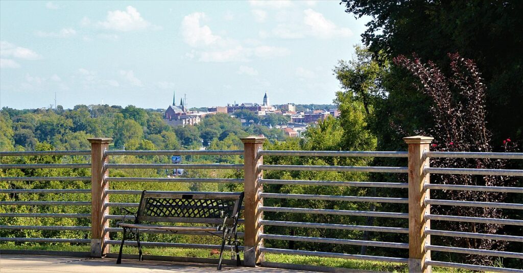 Overlook at Fort Defiance in Tennessee