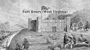 Sketch of Fort Henry in West Virginia 1777