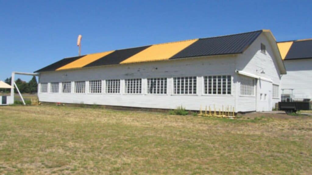 Pearson Hangar at Vancouver National Historic Reserve