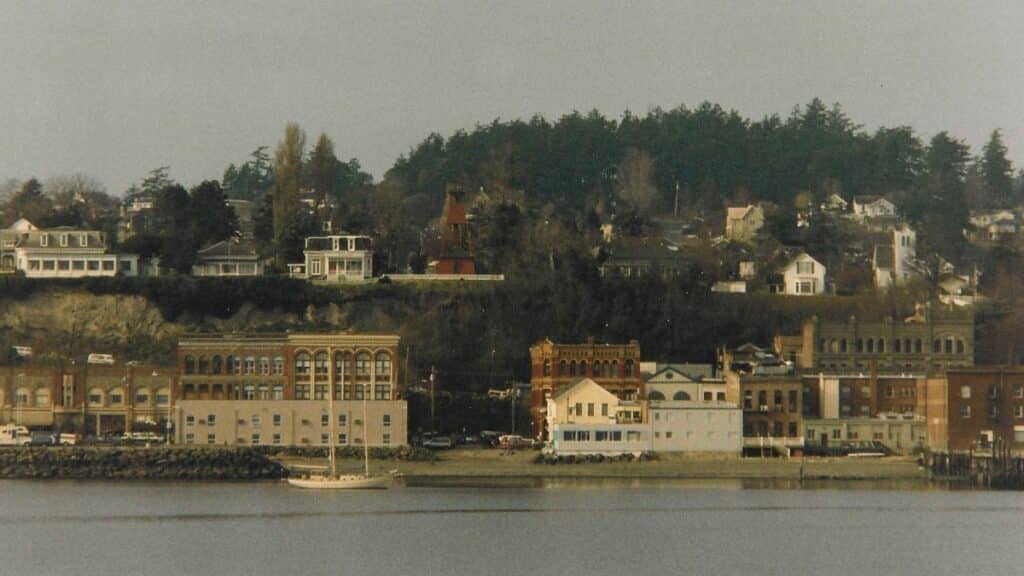 Downtown Port Townsend, seen from the water