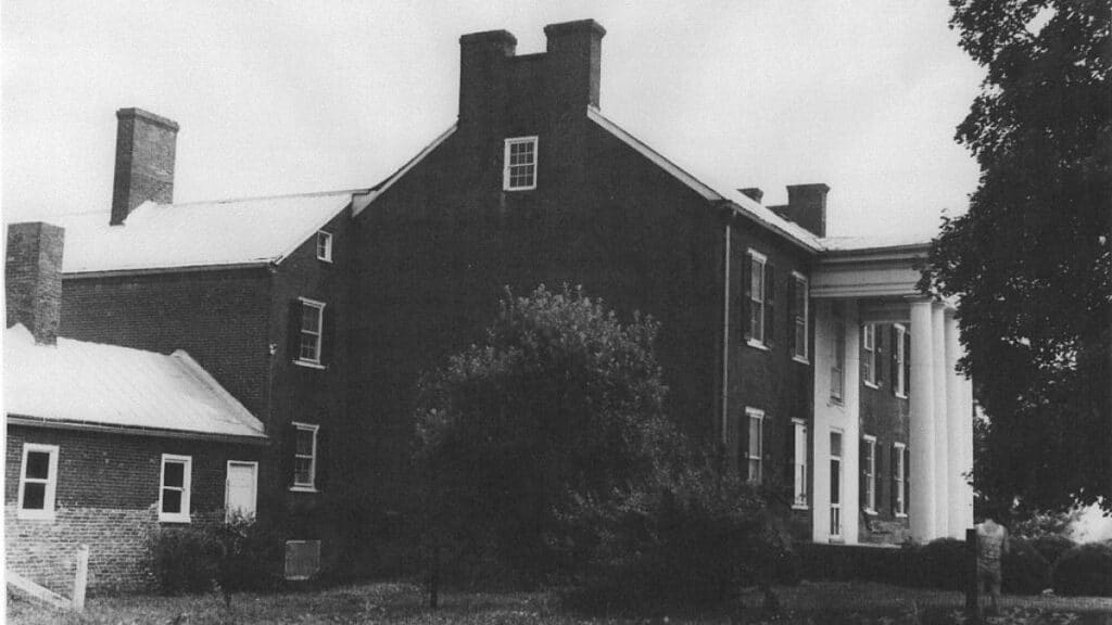 Isaac Van Meter House at Fort Pleasant 1913