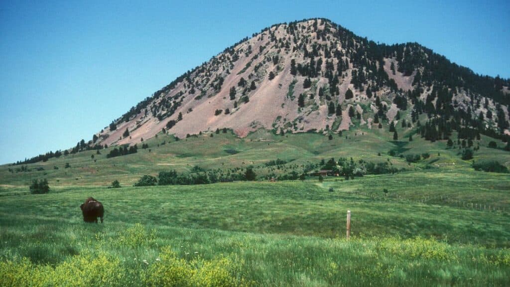 Bear Butte in South Dakota