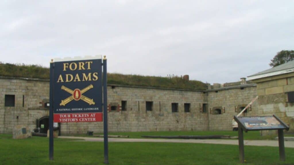 Fort Adams in Rhode Island