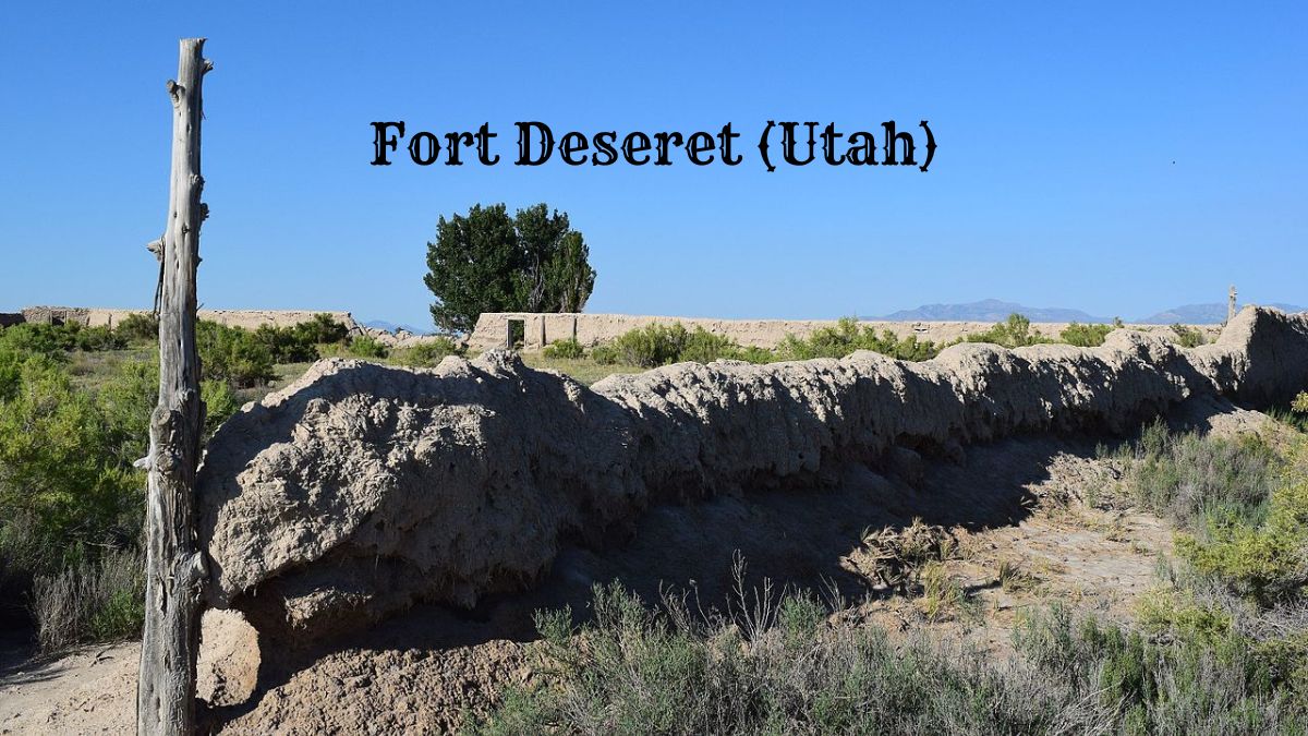 Ruins of Fort Deseret in Utah