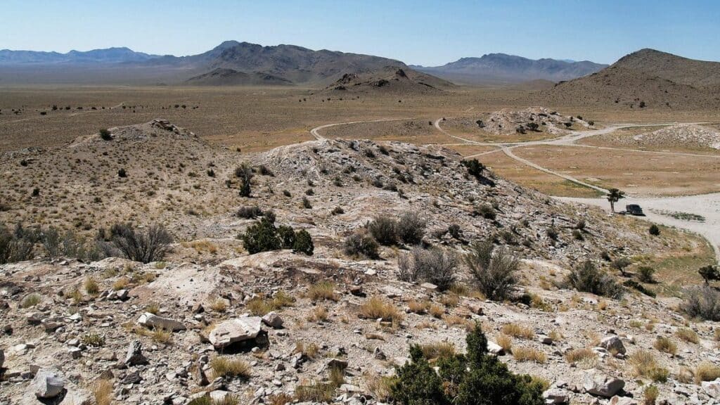 Topaz Mountain in Utah