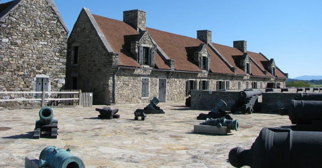 Cannons at Fort Ticonderoga