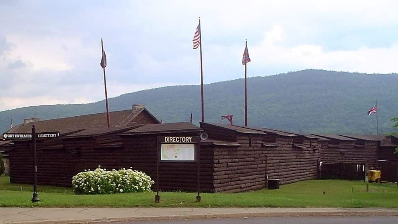 Reconstructed Fort William Henry in New York