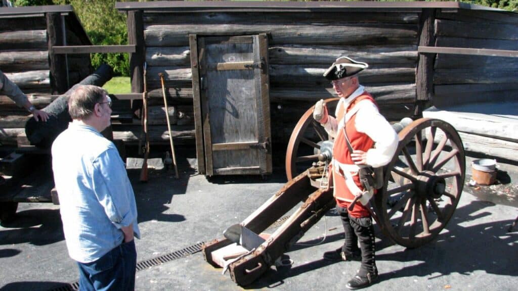 Cannon at Fort William Henry NY