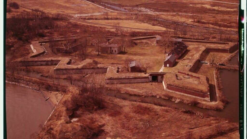 Aerial View of Fort Mifflin