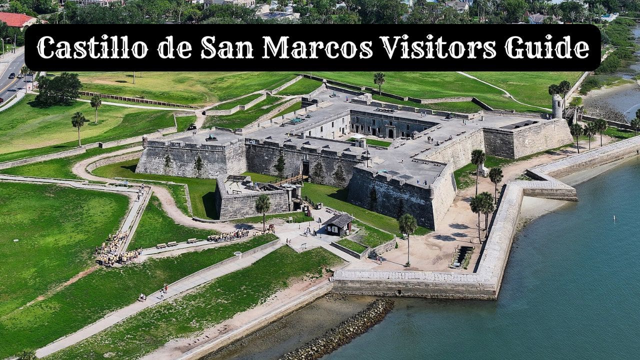 Aerial view of Castillo de San Marcos
