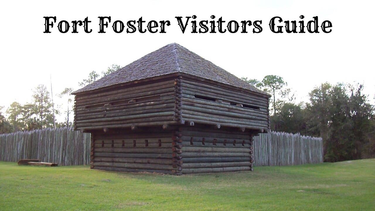 Block house at Fort Foster in Florida