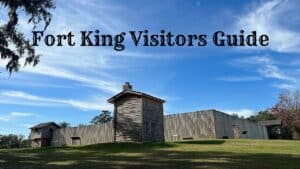 Reconstructed Fort King in Florida