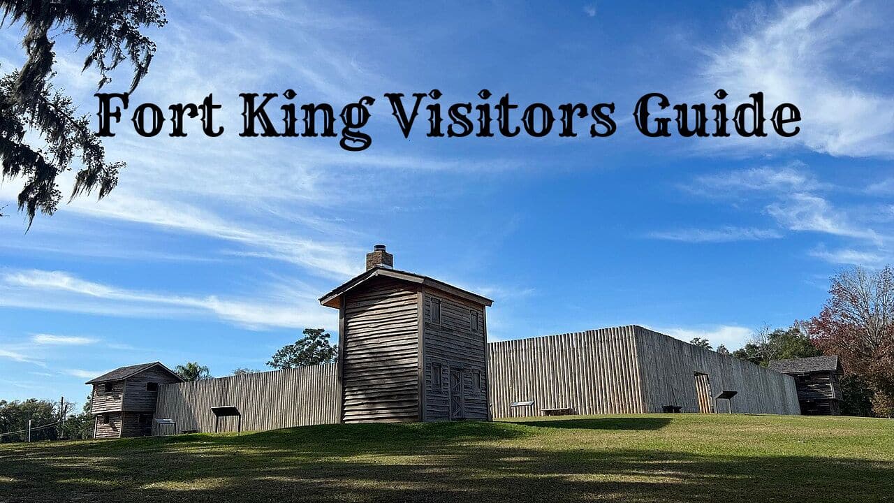 Reconstructed Fort King in Florida