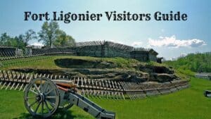 Cannon in front of Fort Ligonier