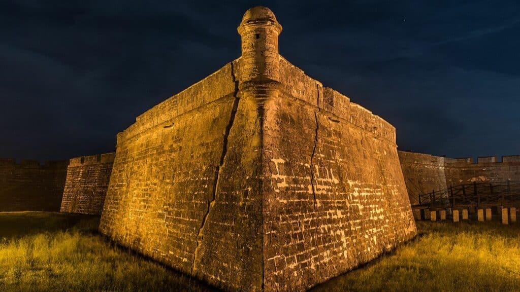 San Pablo Bastion at Night