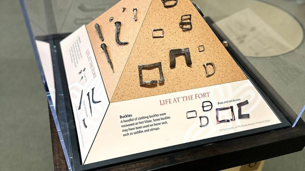 Artifacts at Fort Mose