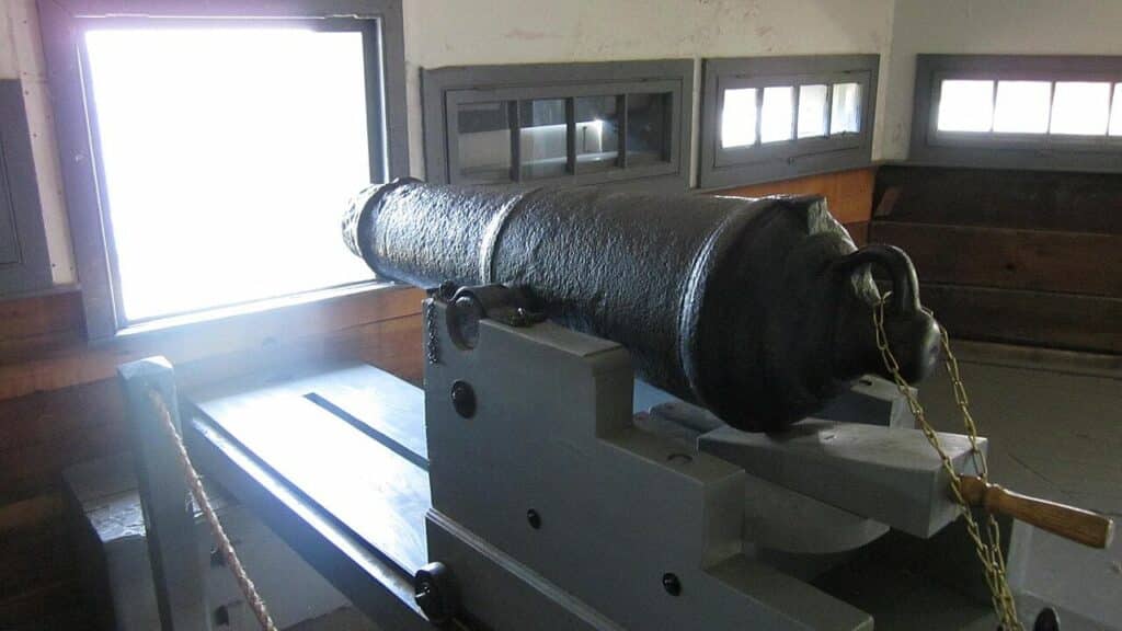 Cannon at Fort McClary Blockhouse