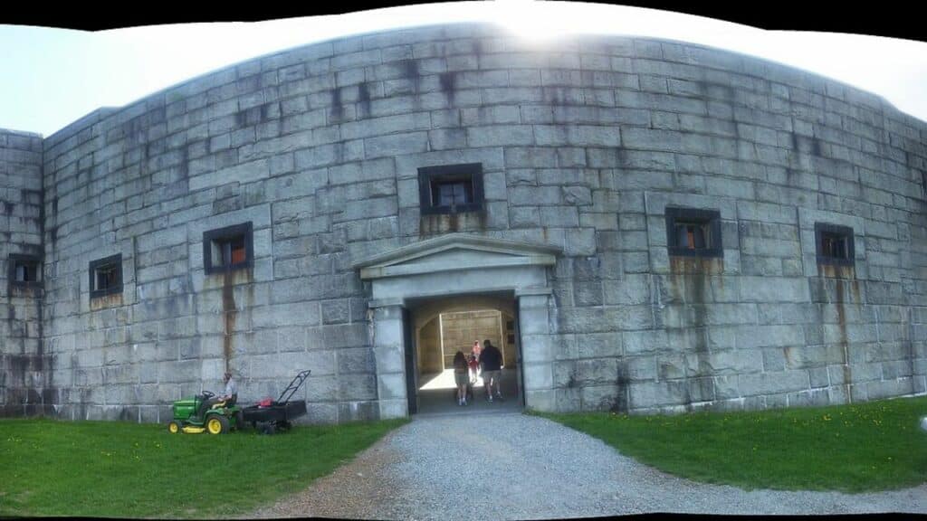 Fort Knox Maine Entrance
