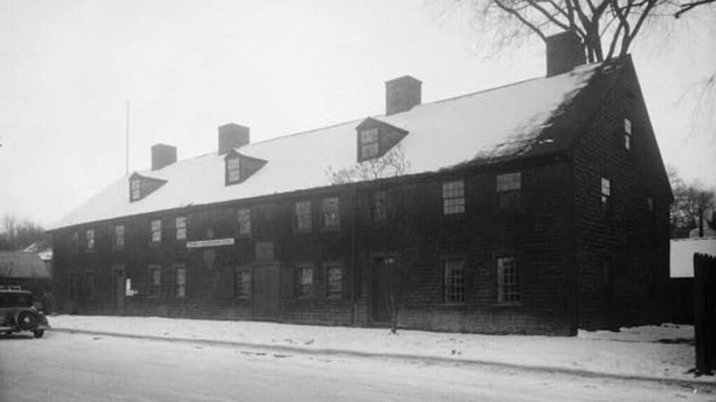 Photo of Old Fort Western 1936