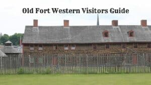 Building at Old Fort Western in Maine